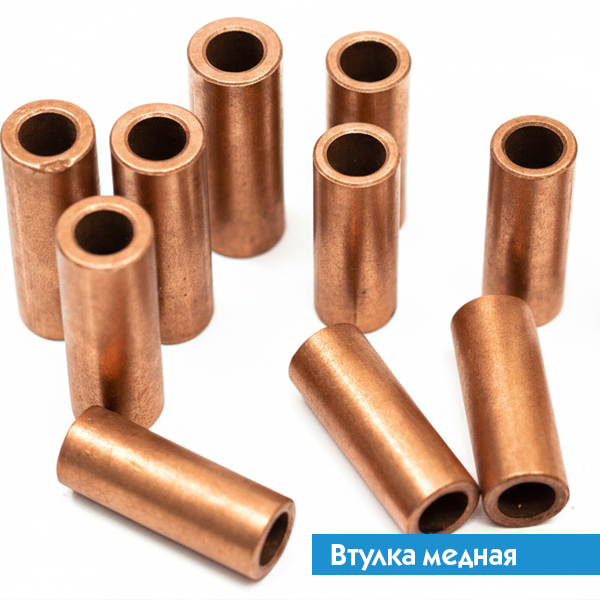 Втулка медная 8 мм М0 ГОСТ 29201-91